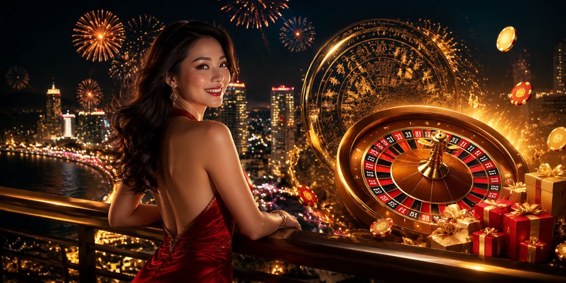 Người chơi tại Nha Trang thư giãn với roulette trực tuyến vào buổi tối tại chợ đêm